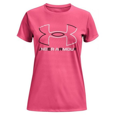 T-shirt à manches courtes femme Under Armour Big Logo Rose: Plus de 300.000 produits de grandes marques en vente directe à prix 