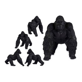 Figurine Décorative Gorille Noir Résine (30 x 36 x 45 cm): Plus de 300.000 produits de grandes marques en vente directe à prix u