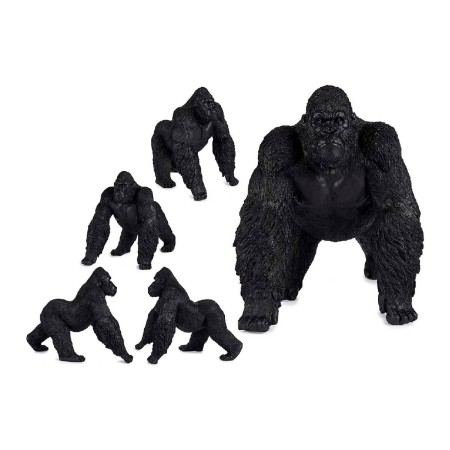 Figurine Décorative Gorille Noir Résine (30 x 36 x 45 cm): Plus de 300.000 produits de grandes marques en vente directe à prix u