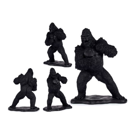Figurine Décorative Gorille Noir Résine (25,5 x 56,5 x 43,5 cm): Plus de 300.000 produits de grandes marques en vente directe à 