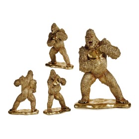 Figurine Décorative Gorille Doré Résine (25 x 56 x 42 cm): Plus de 300.000 produits de grandes marques en vente directe à prix u