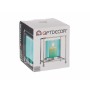Bougeoir Carré Argenté Bleu 11,5 x 12,6 x 11,5 cm Métal verre: Plus de 300.000 produits de grandes marques en vente directe à pr