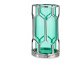 Bougeoir Argenté Bleu Métal verre (11,5 x 19,5 x 11,5 cm): Plus de 300.000 produits de grandes marques en vente directe à prix u