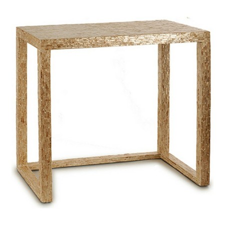 Table Meuble d'Entrée Beige Blanc Doré Nacre noire Contre-plaqué 30,5 x 78 x 90,5 cm: Plus de 300.000 produits de grandes marque