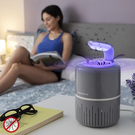 Lampe anti-moustiques à aspiration KL Drain InnovaGoods: Plus de 300.000 produits de grandes marques en vente directe à prix usi