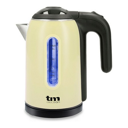Bouilloire Électrique avec Voyant LED TM Electron Acier inoxydable Crème: Plus de 300.000 produits de grandes marques en vente d
