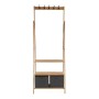 Porte-manteau Kipit MH194001H Marron Gris Bois 40,5 x 175 x 67 cm: Plus de 300.000 produits de grandes marques en vente directe 