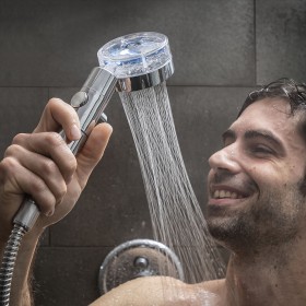 Douche Écologique avec Hélice à Pression et Filtre Purificateur Heliwer InnovaGoods: Plus de 300.000 produits de grandes marques