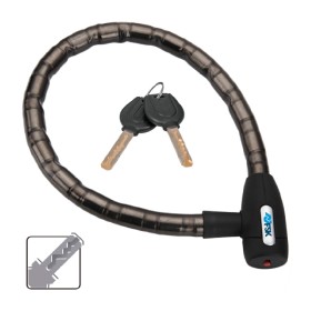 Câble avec cadenas Ferrestock 22 mm 100 cm: Plus de 300.000 produits de grandes marques en vente directe à prix usine sur cadeau