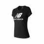 T-shirt à manches courtes femme New Balance WT91546 Noir: Plus de 300.000 produits de grandes marques en vente directe à prix us