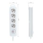 Rallonge 4 prises Schuko avec interrupteur TM Electron 250 V: Plus de 300.000 produits de grandes marques en vente directe à pri