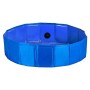 Piscine Démontable Animaux de compagnie Bleu Polyester Plastique (120 x 30 x 120 cm): Plus de 300.000 produits de grandes marque