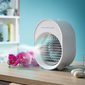 Mini-climatiseur Humidificateur à Ultrasons avec LED Koolizer InnovaGoods: Plus de 300.000 produits de grandes marques en vente 
