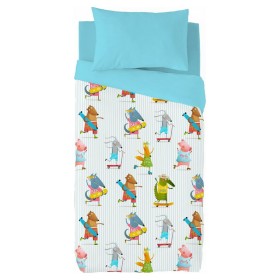 Housse de Couette Naturals Cool Dude Lit 1 persone 150 x 220 cm: Plus de 300.000 produits de grandes marques en vente directe à 