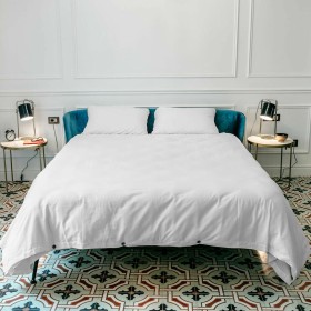 Housse de Couette Naturals Tencel Blanc Lit 1 persone 180 x 220 cm: Plus de 300.000 produits de grandes marques en vente directe