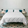 Housse de Couette Naturals Tencel Blanc Lit 1 persone 180 x 220 cm: Plus de 300.000 produits de grandes marques en vente directe
