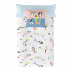 Housse de Couette Naturals Mermaids Lit 1 persone 150 x 220 cm: Plus de 300.000 produits de grandes marques en vente directe à p
