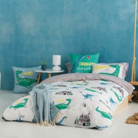 Housse de Couette Naturals Drac Lit 1 persone 150 x 220 cm: Plus de 300.000 produits de grandes marques en vente directe à prix 