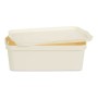 Boîte de rangement avec couvercle Kipit TP595-4 Crème Plastique 14 L 29,5 x 14,3 x 45 cm: Plus de 300.000 produits de grandes ma