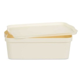 Boîte de rangement avec couvercle Kipit TP595-4 Crème Plastique 14 L 29,5 x 14,3 x 45 cm: Plus de 300.000 produits de grandes ma