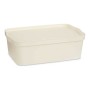 Boîte de rangement avec couvercle Kipit TP595-4 Crème Plastique 14 L 29,5 x 14,3 x 45 cm: Plus de 300.000 produits de grandes ma