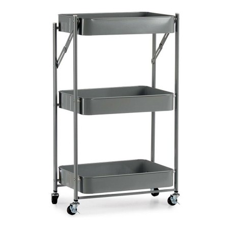 Chariot à légumes Kinvara B1148I-TJ Gris Acier Plastique 29,5 x 78,5 x 45,5 cm: Plus de 300.000 produits de grandes marques en v