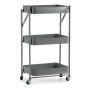 Chariot à légumes Kinvara B1148I-TJ Gris Acier Plastique 29,5 x 78,5 x 45,5 cm: Plus de 300.000 produits de grandes marques en v