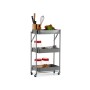 Chariot à légumes Kinvara B1148I-TJ Gris Acier Plastique 29,5 x 78,5 x 45,5 cm: Plus de 300.000 produits de grandes marques en v