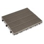 Carreau à emboîtement Ibergarden SM-4P-ALDH Noir Polyéthylène Composite 30 x 2,6 x 30 cm: Plus de 300.000 produits de grandes ma