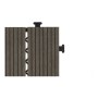 Carreau à emboîtement Ibergarden SM-4P-ALDH Noir Polyéthylène Composite 30 x 2,6 x 30 cm: Plus de 300.000 produits de grandes ma