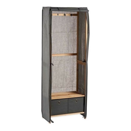 Porte-manteau Kipit MH18002H Gris Bois 31,5 x 58 x 168 cm: Plus de 300.000 produits de grandes marques en vente directe à prix u