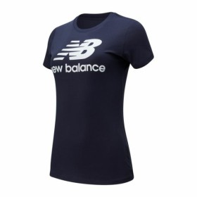 T-shirt à manches courtes femme New Balance WT91546 Marin: Plus de 300.000 produits de grandes marques en vente directe à prix u