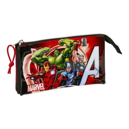 Trousse d'écolier The Avengers Infinity Noir Rouge 22 x 12 x 3 cm: Plus de 300.000 produits de grandes marques en vente directe 