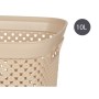 Panier Kipit 081057-5 Beige Plastique 10 L 24 x 17 x 35 cm: Plus de 300.000 produits de grandes marques en vente directe à prix 