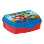 Boîte à Sandwich Super Mario Plastique Rouge Bleu (17 x 5.6 x 13.3 cm): Plus de 300.000 produits de grandes marques en vente dir