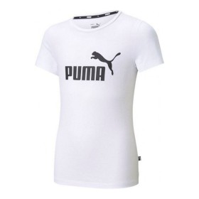 T shirt à manches courtes Enfant Puma ESS Logo Tee Blanc: Plus de 300.000 produits de grandes marques en vente directe à prix us