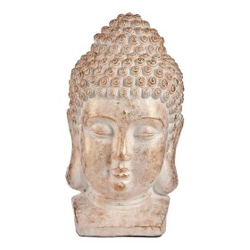 Figure décorative de jardin Ibergarden CC20488 Blanc Doré Polyrésine 35 x 65,5 x 38 cm Tête Buda: Plus de 300.000 produits de gr