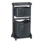 Panier à linge Kipit TP-748-2 Anthracite Plastique: Plus de 300.000 produits de grandes marques en vente directe à prix usine su