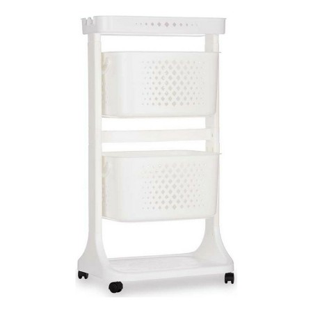 Chariot à légumes Kinvara TP-747-1 Blanc polypropylène Plastique 33 x 83,5 x 42 cm: Plus de 300.000 produits de grandes marques 