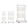 Chariot à légumes Kinvara TP-747-1 Blanc polypropylène Plastique 33 x 83,5 x 42 cm: Plus de 300.000 produits de grandes marques 