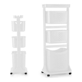 Panier à linge Kipit TP-750-1 Blanc Plastique 33 x 112 x 42,5 cm: Plus de 300.000 produits de grandes marques en vente directe à