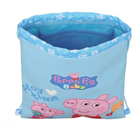 Sac à dos serré par des ficelles Peppa Pig Baby (26 x 34 x 1 cm): Plus de 300.000 produits de grandes marques en vente directe à