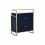 Table de Nuit DKD Home Decor 60 x 35 x 74 cm Verre Bleu Doré: Plus de 300.000 produits de grandes marques en vente directe à pri
