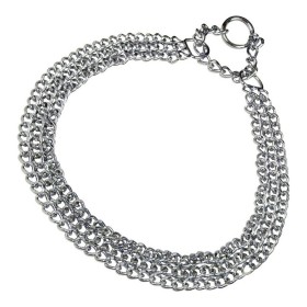 Collier pour Chien Hs Sprenger Argenté 2 mm Triple Maillons (55 cm): Plus de 300.000 produits de grandes marques en vente direct