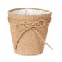Cache-pot Ibergarden WY18-71 Marron Corde Plastique Lien 14 x 12,5 x 14 cm 14 x 14 x 14 cm: Plus de 300.000 produits de grandes 