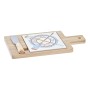 Plateau à fromages DKD Home Decor Bambou Aluminium Grès 21,5 x 11,8 x 1,5 cm (3 Pièces): Plus de 300.000 produits de grandes mar