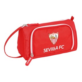 Trousse d'écolier Sevilla Fútbol Club Rouge 20 x 11 x 8.5 cm: Plus de 300.000 produits de grandes marques en vente directe à pri