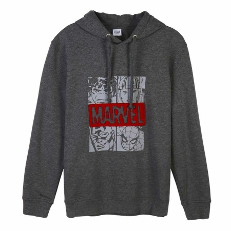 Sweat à capuche homme Marvel Gris Gris foncé: Plus de 300.000 produits de grandes marques en vente directe à prix usine sur cade