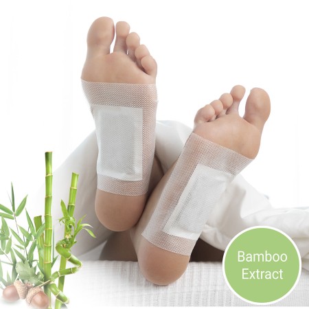 Patchs Détoxifiants pour les pieds Bamboo InnovaGoods 10 Unités: Plus de 300.000 produits de grandes marques en vente directe à 