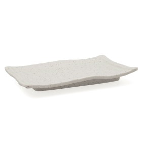 Assiette plate Bidasoa Ikonic Rectangulaire Gris Plastique (20,7 x 13 x 2 cm) (Pack 12x): Plus de 300.000 produits de grandes ma